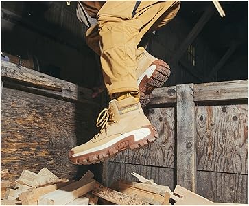 Amazon.com | Cat Footwear Men's Invader Hi Steel Toe Construction